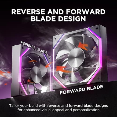 Asiahorse Nyota 120mm Case Fan Black image