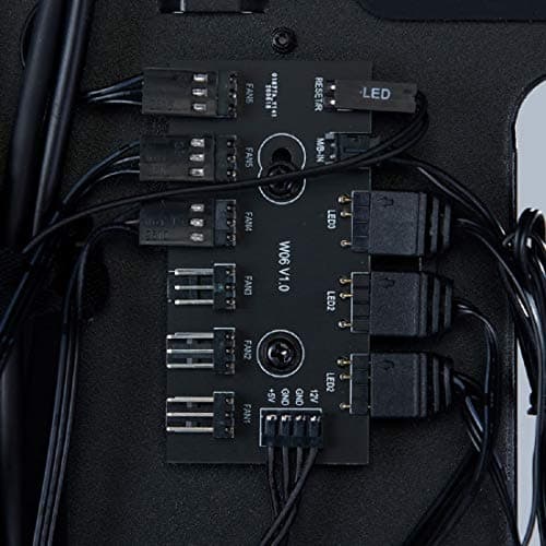 Lian Li LANCOOL 215 ATX Mid Tower Black Tempered Glass Side Panel image