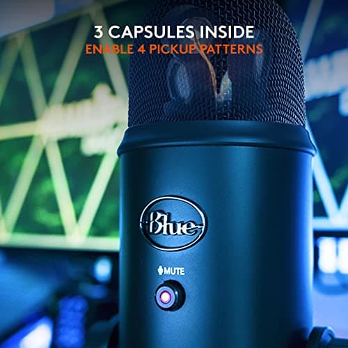 Blue Yeti USB Microphone - Blackout image