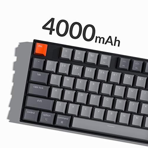 Keychron K8 Bluetooth/Wired Standard Gateron G Pro Brown Mechanical Keyboard image