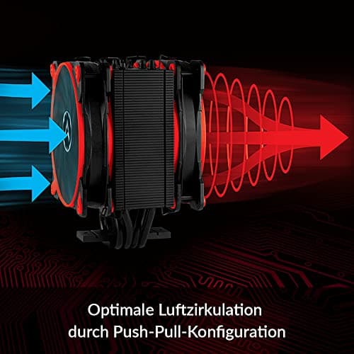 ARCTIC Freezer 34 eSports DUO Air 157mm Red / Black image