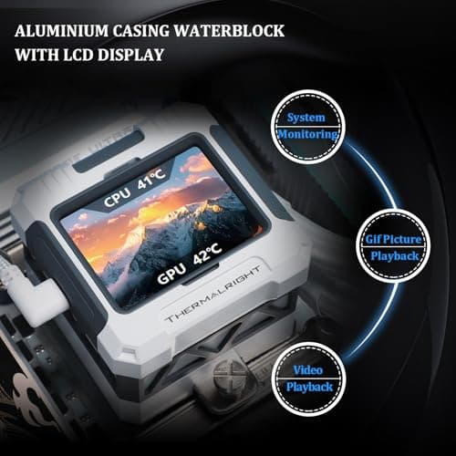 Thermalright Frozen Warframe Water 360mm ARGB White image