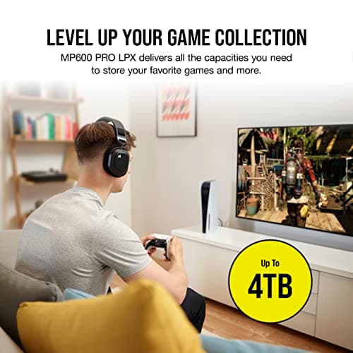 Corsair MP600 PRO LPX 1TB M.2 SSD PCIe 4.0 NVMe image