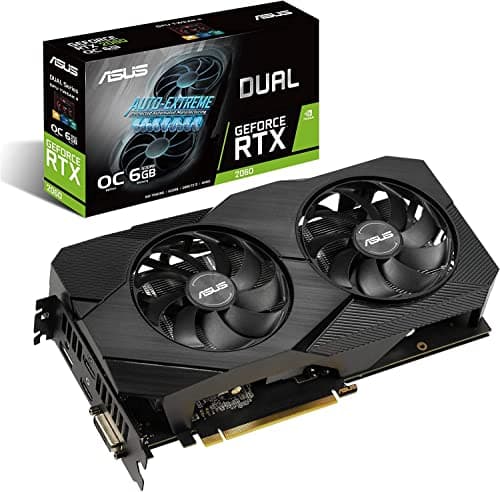 Asus DUAL EVO OC GeForce RTX 2060 6GB GDDR6 Black image