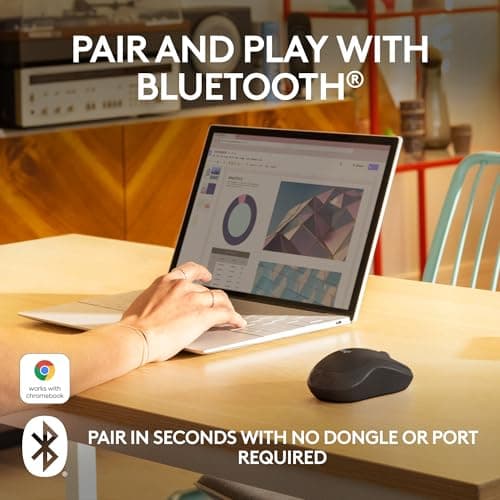 Logitech M240 Silent Bluetooth Wireless Optical Mouse image