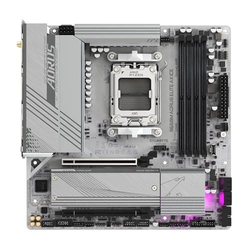 Gigabyte B650M AORUS ELITE AX ICE DDR5 Micro ATX image