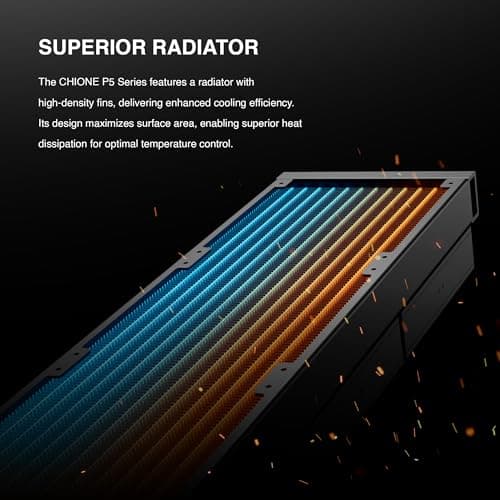 GAMDIAS CHIONE P5 81.81 CFM Water 360mm Black image