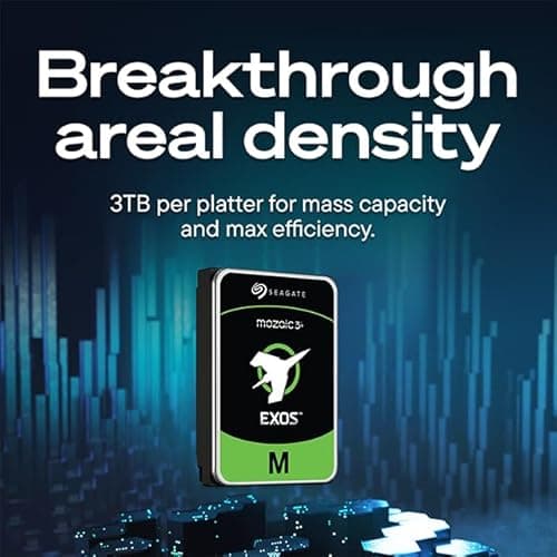 Seagate Exos M 30TB 3.5" HDD 7200RPM SATA 6.0 Gb/s image