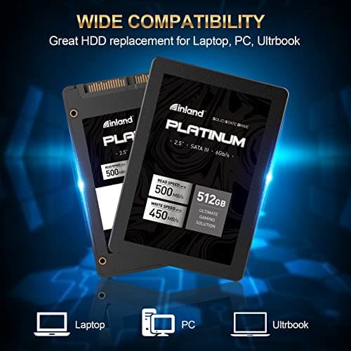Inland Platinum 512GB SSD 2.5" SATA image