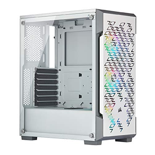 Corsair iCUE 220T RGB Airflow Tempered Glass ATX Mid Tower Computer Case main image
