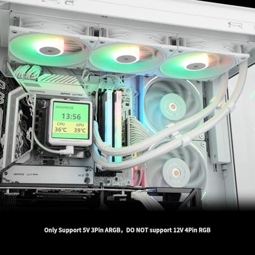 Thermalright Frozen Warframe ULTRA ARGB Water 360mm White image