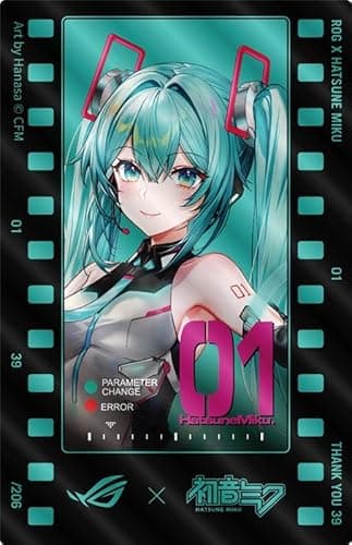 Asus ROG Astral OC HATSUNE MIKU EDITION GeForce RTX 5080 16GB GDDR7  image