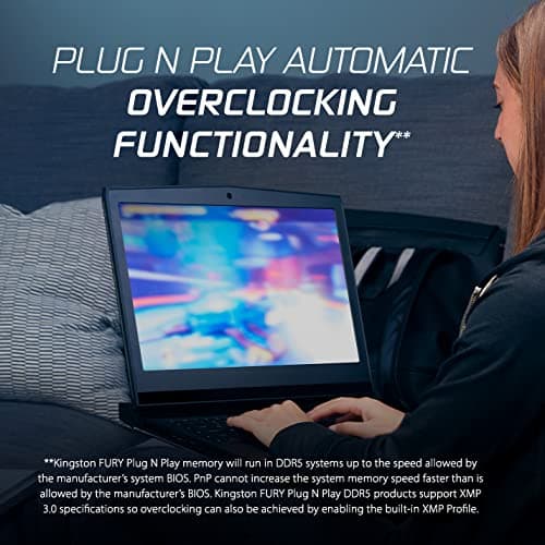 Kingston FURY Impact Black DDR5 SODIMM-6000 CL38 16GB (1x16GB) image