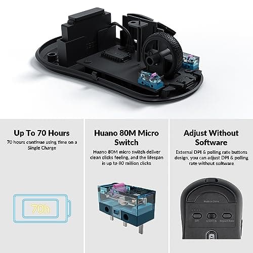 Keychron M3 Mini Wired/Wireless/Bluetooth Optical Mouse image