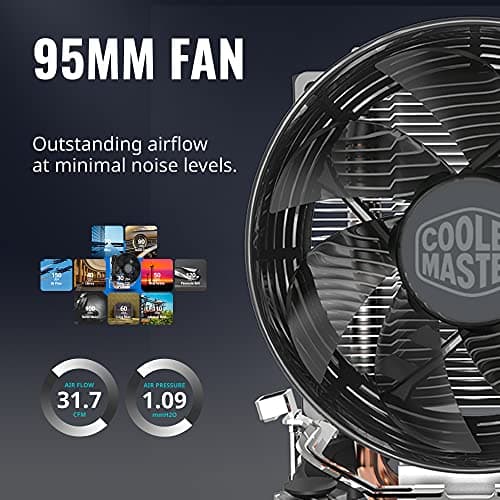 Cooler Master Hyper T20 Air 31.7 CFM Black / Silver image