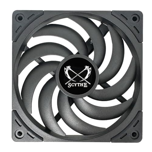 Scythe Wonder Tornado Slim 120mm Black PWM 34.31 CFM main image