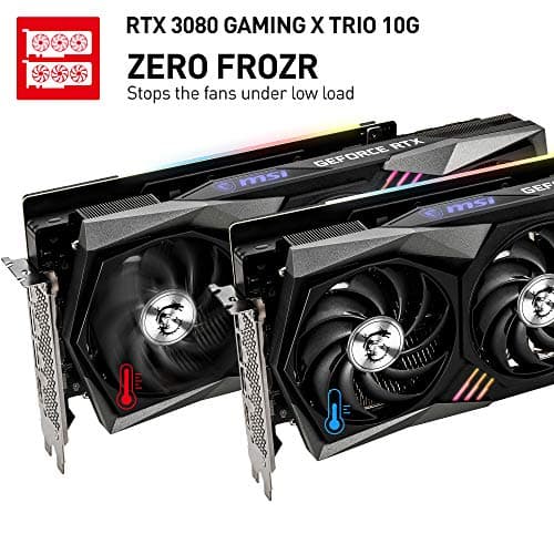 MSI GeForce RTX 3080 GAMING X TRIO 10G GeForce RTX 3080 10GB 10 GB image