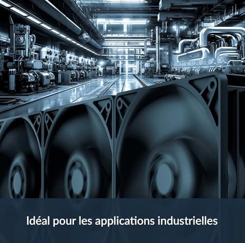 ARCTIC S12038-8K 120mm Black PWM 220 CFM 1-Pack image