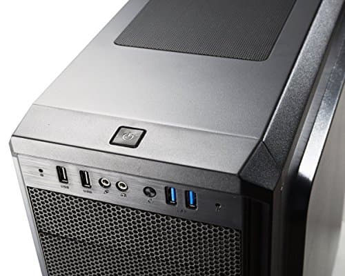 Cougar MX330-G ATX Mid Tower Black with Tempered Glass Side Panel and USB 3.2 Gen 1 Type-A / USB 2.0 Type-A image