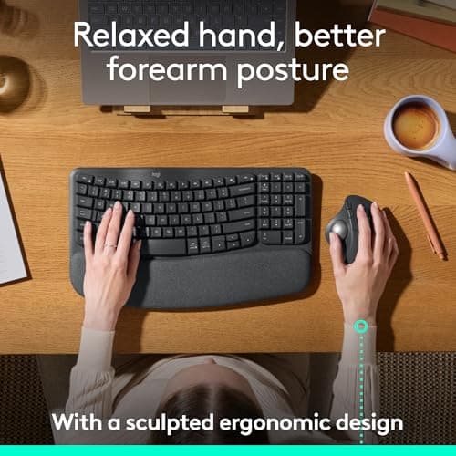 Logitech ERGO M575S Wireless/Bluetooth Trackball image