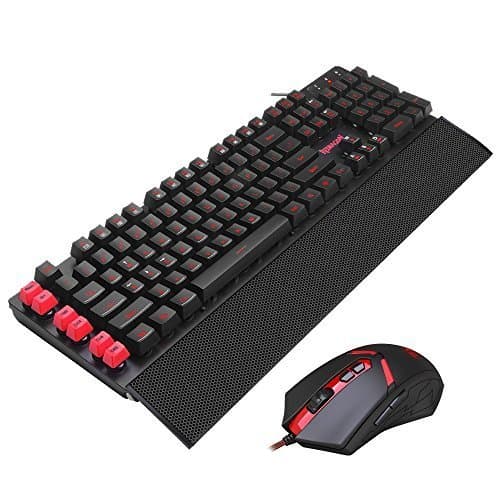 Redragon S102 Wired Gaming Keyboard With Optical Mouse image
