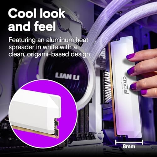 Crucial Pro White DDR5-6400 CL38 32GB (2x16GB) image