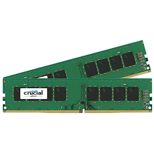 Crucial CT2K4G4DFS8213 Black / Green DDR4-2133 CL15 8GB (2x4GB) image