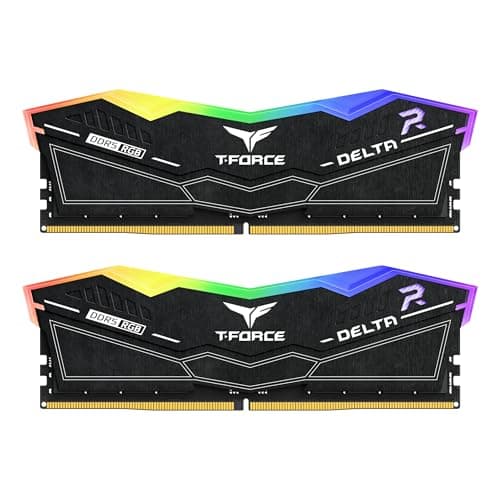 TEAMGROUP T-Force Delta RGB Black DDR5-6000 CL28 32GB (2x16GB) image