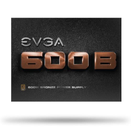 EVGA 600 B1 600W Non-Modular 80+ Bronze Certified image