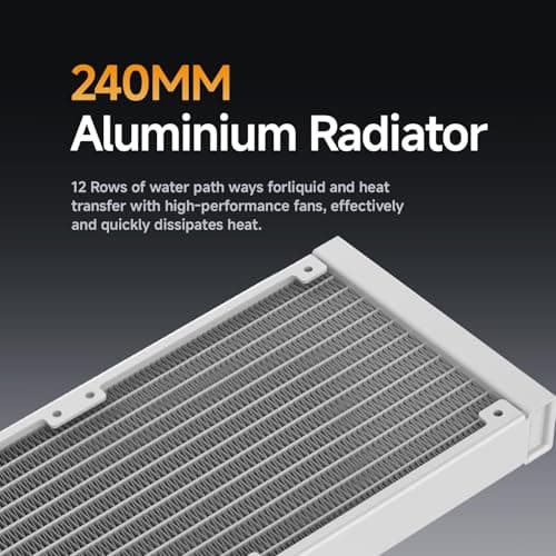 Ocypus Iota L24 77 CFM Water 240mm White image