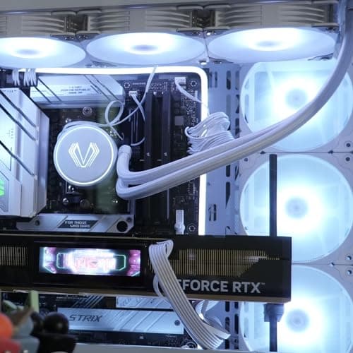 Vetroo ARGB120 120mm White PWM ARGB image