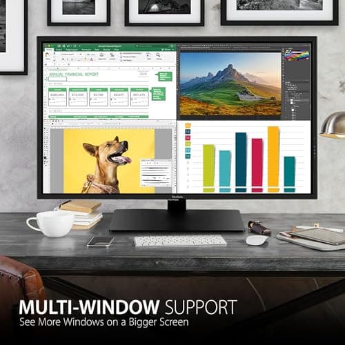 ViewSonic VX4381-4K 43" 4K 0Hz VA Monitor image