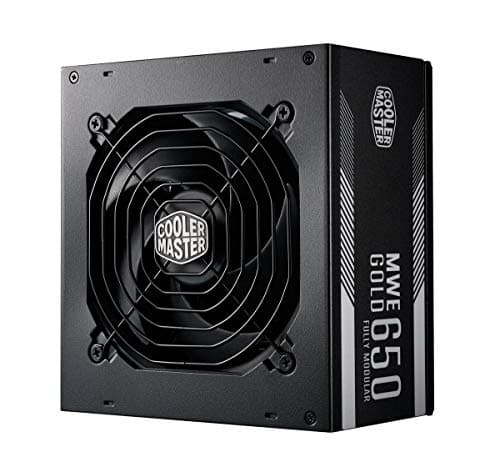 Cooler Master MWE Gold Black 650W Fully Modular 80+ Gold image