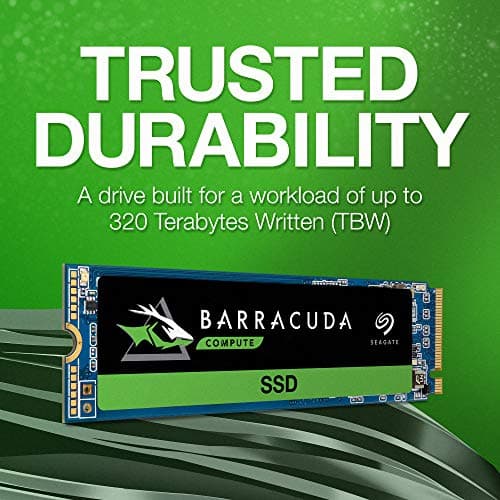Seagate BarraCuda 510 1TB M.2-2280 SSD PCIe 3.0 X4 NVMe image