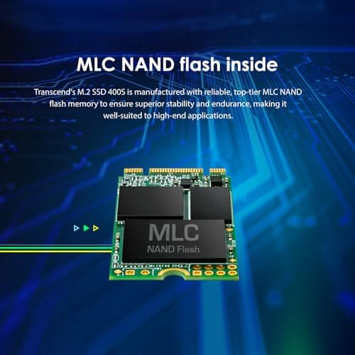 Transcend MTS400 128GB SSD M.2-2242 SATA image