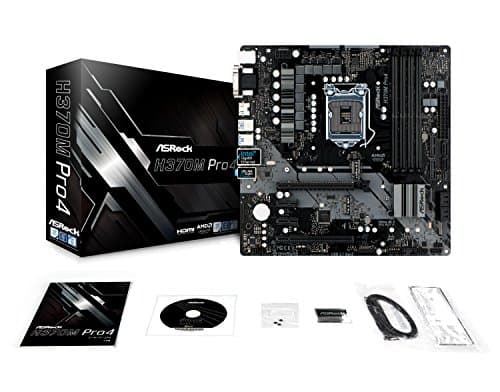 ASRock H370 Pro4 LGA 1151 (300 Series) Intel H370 SATA 6Gb/s ATX Intel Motherboard image