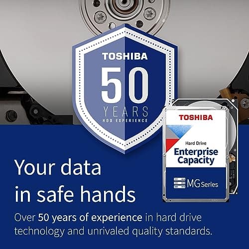 Toshiba MG09 512e 12 TB HDD 7200 RPM 3.5" SATA 6.0 Gb/s image