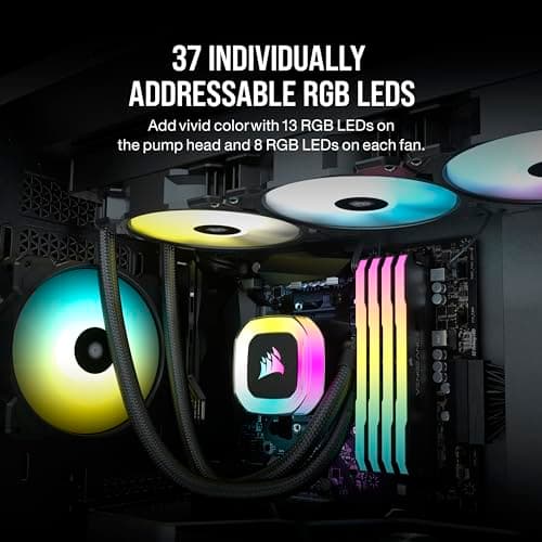 Corsair H150 Water 360mm Black image