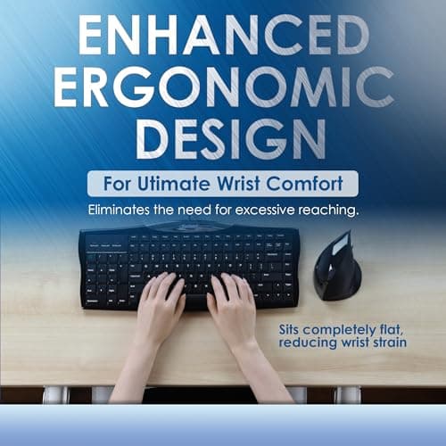 Evoluent R3K Reduced Reach Right-Hand Wired Ergonomic Keyboard image