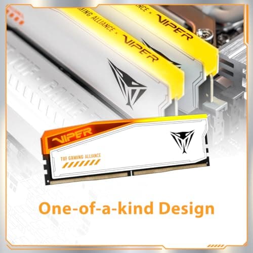 Patriot Viper Elite 5 RGB TUF GAMING ALLIANCE White DDR5-6000 CL36 32GB (2x16GB) image