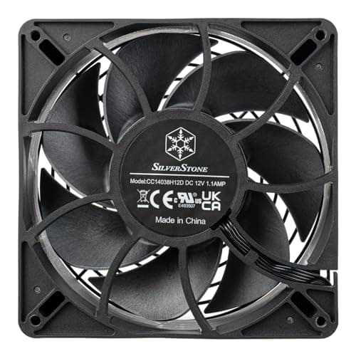 Silverstone FHS 140X 140mm Black PWM 222.95 CFM image