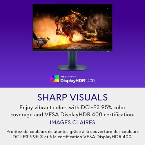 Dell Alienware AW2725DM 27" 1440p 180Hz IPS Monitor image