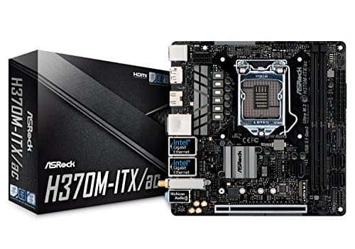 ASRock H370M-ITX/ac LGA 1151 (300 Series) Intel H370 HDMI SATA 6Gb/s USB 3.1 Mini ITX Intel Motherboard main image