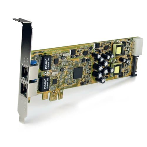 StarTech ST2000PEXPSE 2 x Gigabit Ethernet PCIe x1 Network Adapter image