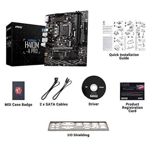MSI H410M-A PRO image