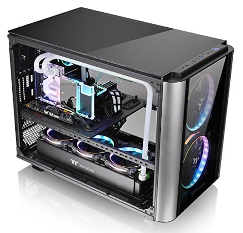 Thermaltake Level 20 XT ATX Desktop Black / Silver Tempered Glass Side Panel, USB 3.2 Gen 2 Type-C, USB 3.2 Gen 1 Type-A, USB 2.0 Type-A image