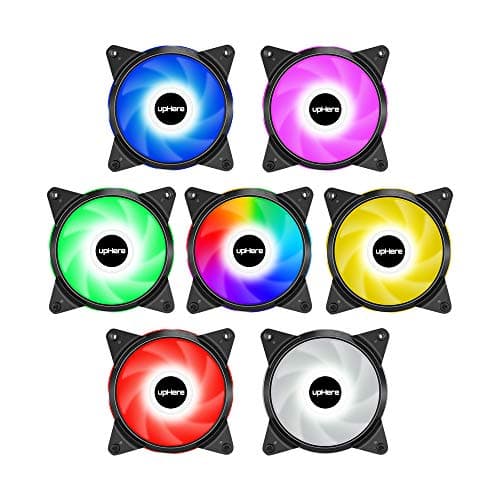 upHere T7SYC7 120mm Black PWM ARGB 3-Pack image