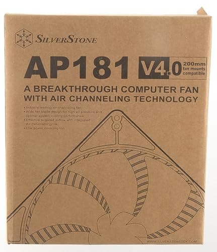 Silverstone Air Penetrator 180mm Black image