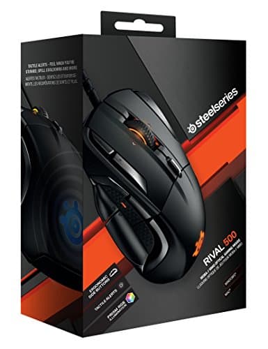 SteelSeries Rival 500 Wired Optical Gaming Mouse image