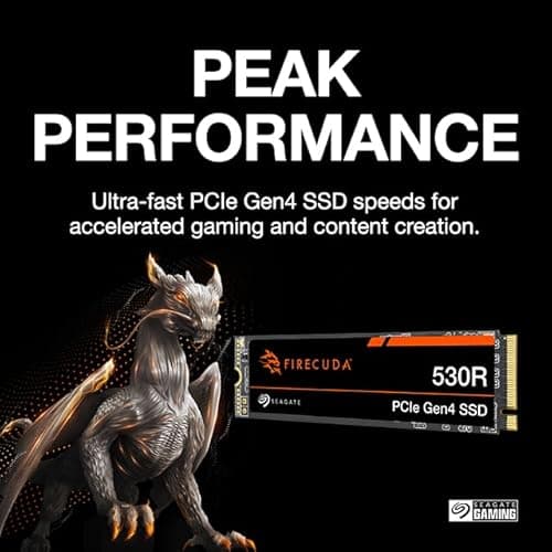 Seagate FireCuda 530R 2TB SSD M.2 PCIe 4.0 NVMe image